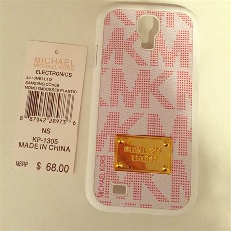 michael kors pink phone case|Michael Kors samsung phone case.